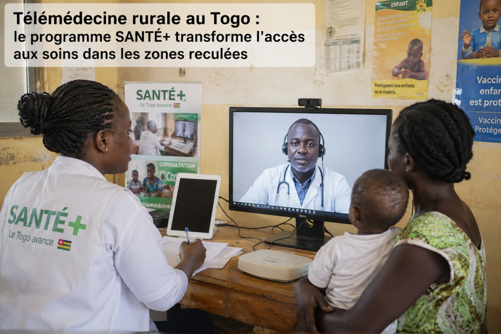 Télémédecine rurale au Togo : le programme SANTÉ+ transforme l'accès aux soins dans les zones reculées